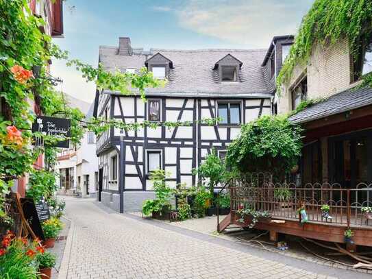 Fachwerkflair - Gepflegtes 5-Parteienhaus im Herzen der Braubacher Altstadt