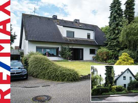 Einfamilienhaus + Einliegerwohnung mit Potenzial in guter, familienfreundlicher Lage in Sonsbeck !