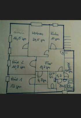 Freundliche und sanierte 4-Raum-Wohnung in Senftenberg