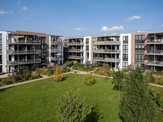 Wohnen im Park - sonnige 2-Zimmer-Wohnung im 3.OG mit Blick ins Grüne