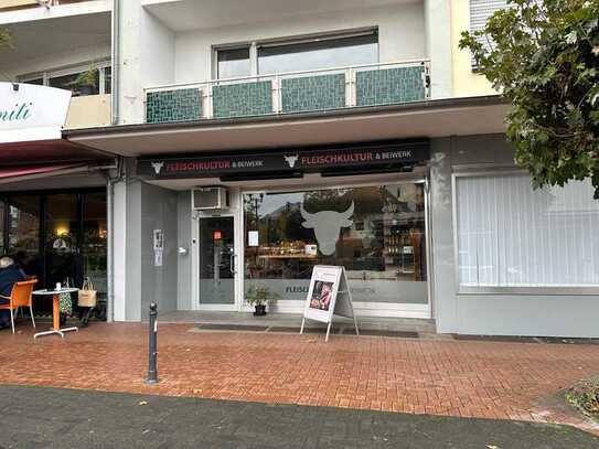 Ladenlokal als Metzgerei im Zentrum von Leichlingen.