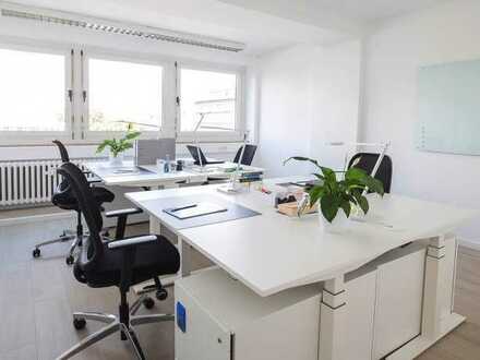 Modern gestaltete Büroräume und Arbeitsplätze - All-in-Miete
