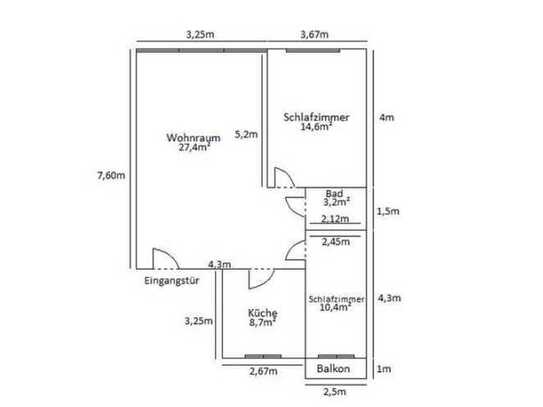 Geschmackvolle 3-Zimmer-Wohnung mit Einbauküche in Düsseldorf Unterbilk (Top Lage)