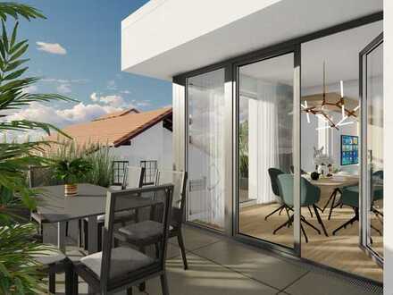 Exklusives 4-Zimmer-Penthouse mit Dualterrasse und moderner Wohnlandschaft