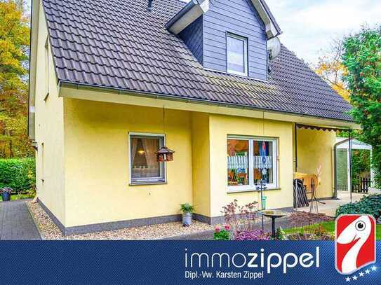 Modernes EFH in Bestensee: 479 m² Grdst, 99 m² Wfl., 3 Zi., Terrasse , Doppelcarport, Gerätehaus