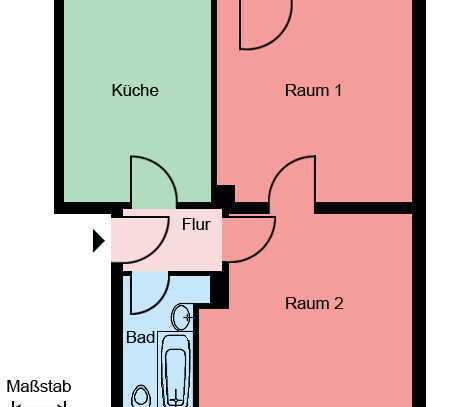 Demnächst frei! 2-Zimmer-Wohnung in Castrop-Rauxel Schwerin