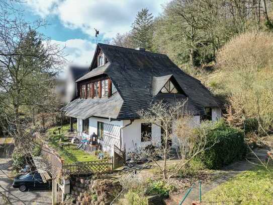 Am Fuße des Schlosses – Sanierungsbedürftiges Einfamilienhaus mit großem Grundstück