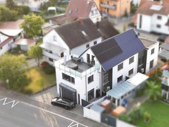 Modernes Wohnen: Doppelhaushälfte mit Sonniger Dachterrasse und nachhaltiger Energieversorgung