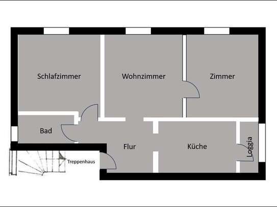 Frisch renovierte 3-Zimmer-Wohnung in Bestlage von Stuttgart West