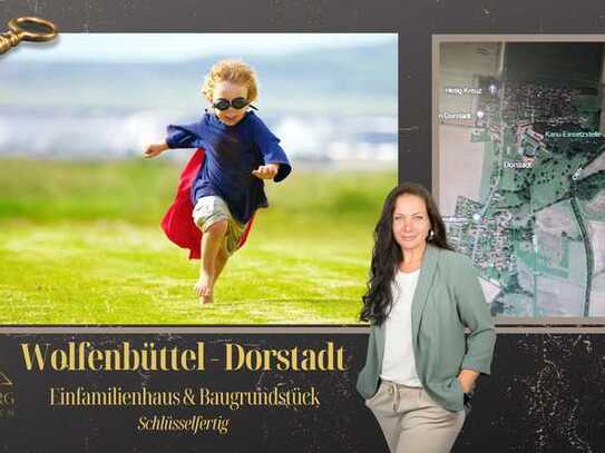 Dorstadt - Schlüsselfertiges 5 Zimmer Einfamilienhaus inklusive Grundstück, Neubau!