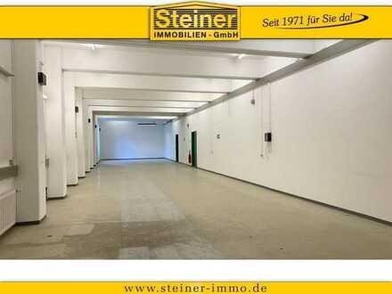 Halle/Werkstatt/Seminar/Büro-Räume EG ca. 383 m² u. 2. OG 242 m², LIFT, WC-Anlage, TG-Plätze