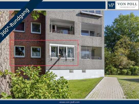 Charmante 2-Zimmer-Wohnung mit Loggia und Stellplatz in Wilhelmshaven!