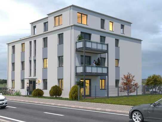 WE 01, Projekt Wohnglück mit 10 Wohneinheiten: 2-Zimmer-Wohnung mit offenem Grundriss und Garten
