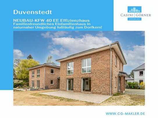 NEUBAU-ERSTBEZUG - Video-Besichtigung vorab/ KFW 40 EE Effizienzhaus/ fußläufig zum Dorfkern u.v.m.!