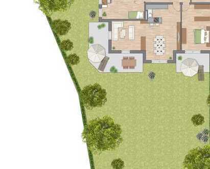 4-Zimmer-Wohnung mit großem Garten