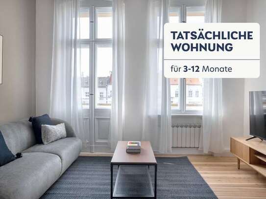 Hochwertig ausgestattete 3-Zimmer Wohnung im super zentralen Prenzlauer Berg.