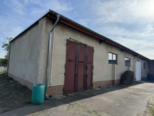 Gewerbehalle/Lagerhalle mit Büro in Bahnhofsnähe