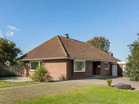 Haus mit Inselgefühl auf Nordstrand unweit vom Metropölchen Husum