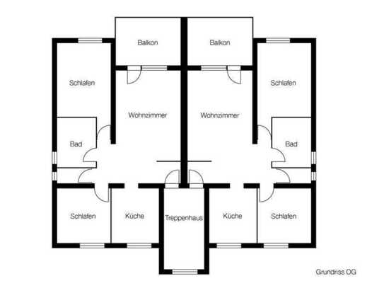 Erdgeschosswohnung in zentraler, idyllischer Landlage