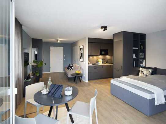 mio Comfort Apartment: Vollmöbliertes 1-Zimmer-Appartement mit WLAN und TV in Top-Lage
