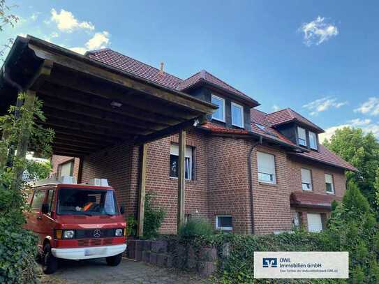 Dachgeschosswohnung mit Ausbaureserve und Garage in ruhiger Lage