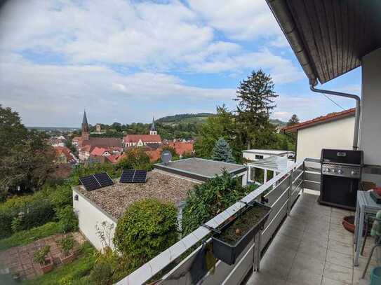 3-Zimmer- Whg. in bester Hanglage in Weingarten, 96 qm, großer Balkon und Garten