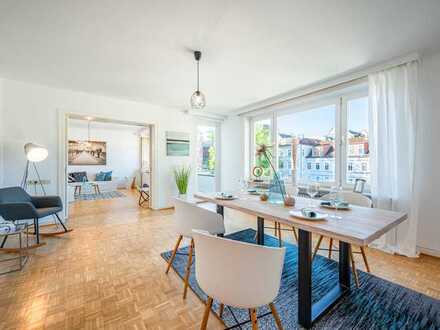 Familienglück – Helle 4-Zimmer-Wohnung in Harvestehude
