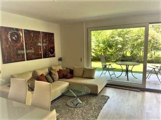 3,5 Zimmer Wohnung mit Terrasse und Garten