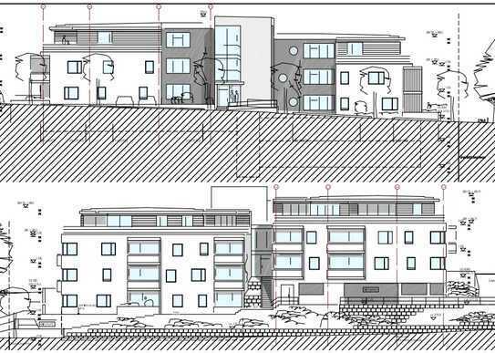 Projektiertes 17-Familienhaus mit Baugenehmigung!