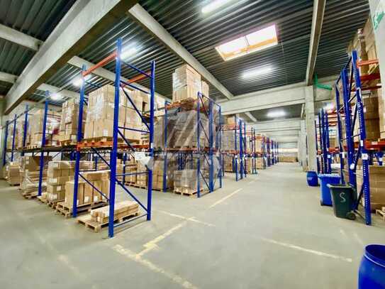 KEINE PROVISION ✓ SCHNELL VERFÜGBAR ✓ 24/7 ✓ Lager-/Logistik (8.350 m²) & Büro (400 m²)