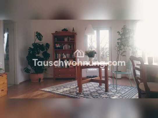 Tauschwohnung: Helle Wohnung mit 50m2 Dachterasse