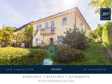 Traumhaftes Einfamilienhaus in Budenheim: Mit großem Garten, Panoramablick, und gemütlichen Kamin
