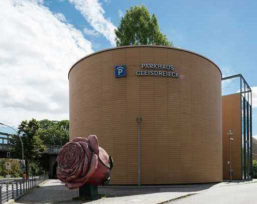 Kurzfristiger AKTIONSPREIS: Dauerstellplätze im Parkhaus am Gleisdreieck