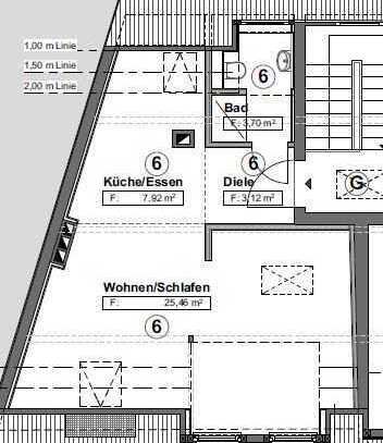 Freundliche 1,5-Zimmer-Wohnung mit Galerie in Remscheid