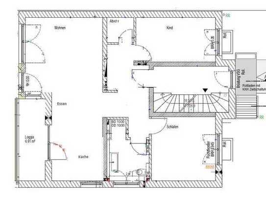 3Zimmer Wohnung Erstbezug, FBH, Neureut