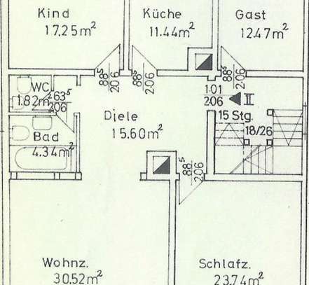 Schöne helle 4-Zimmer-Wohnung in Vallstedt (Gemeinde Vechelde)