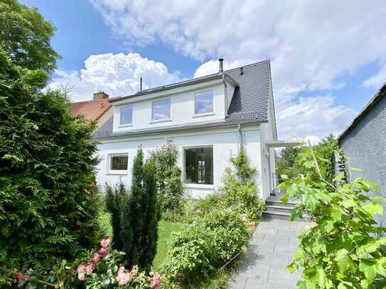 * hochwertig saniertes EFH am Elbhang mit Terrasse, Garten u. schönem Blick *