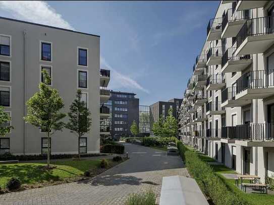 Moderne 2-Zimmer Wohnung mit Garten und stilvoller Einbauküche