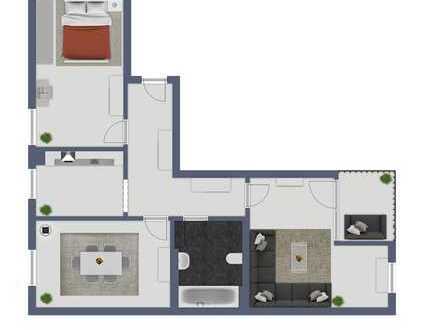 Schöne 3-Zimmer Wohnung im Herzen von Senden!