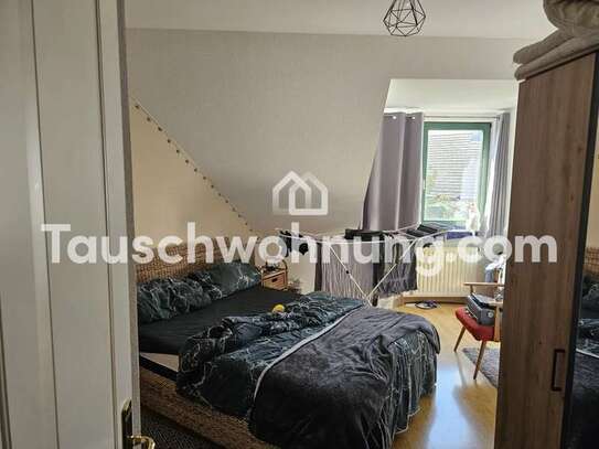 Tauschwohnung: Zentrale 3-Raum-Wohnung mit Personenaufzug im Dachgeschoss