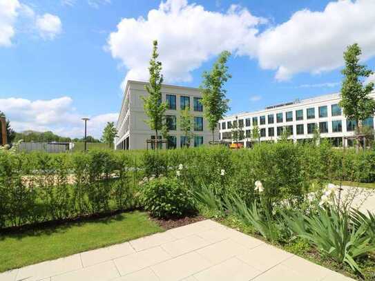 Stadt trifft Park I 2-Zimmer Wohnung mit Terrasse und Garten Süd-West-Ost Ausrichtung mit Weitblick!