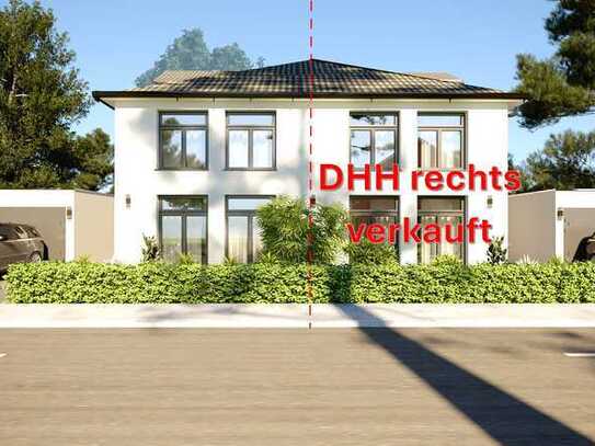 NEUBAU-DOPPELHAUSHÄLFTE - inkl. Grundstück von über 400m - Direkt vom Bauunternehmen