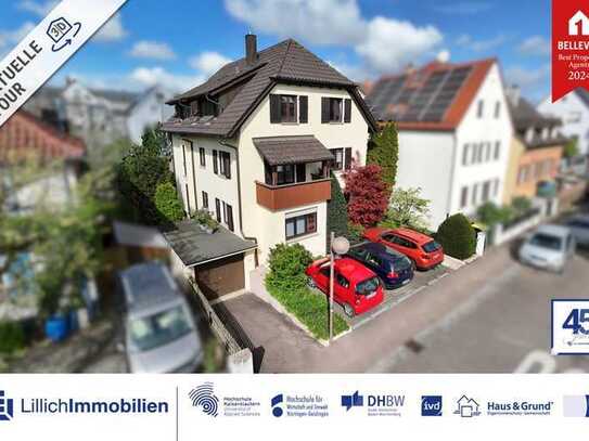 Ohne Käuferprovision: Freistehendes 3-Familienhaus im Herzen von Kornwestheim!