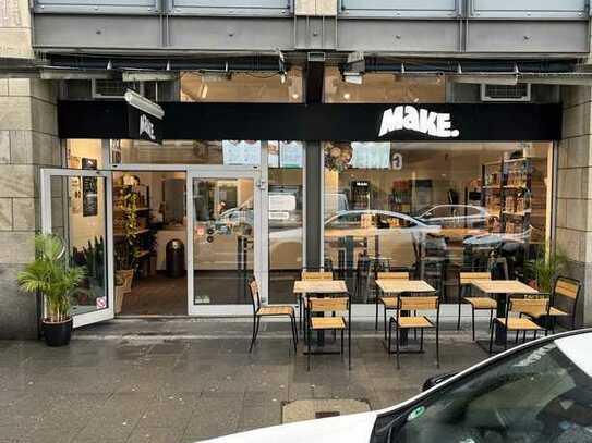 Schöne Café-Fläche in zentraler Lage von Düsseldorf!