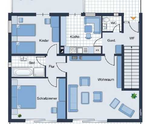 Attraktive und modernisierte 3-Zimmer-Wohnung mit geh. Innenausstattung mit Balkon und EBK