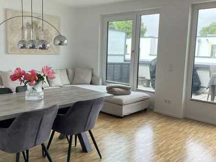 Moderne, sehr helle Penthouse-Wohnung in Köln