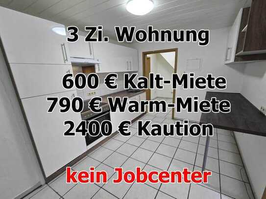 ab sofort - 3 Zimmer Wohnung mit Einbauküche