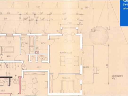 3-Zimmer-Wohnung, EBK, barrierefrei möglich 10min nach HD