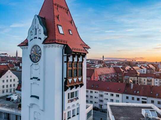 Investment in ehrwürdiges Wahrzeichen. Der Weiße Turm von Nikola.