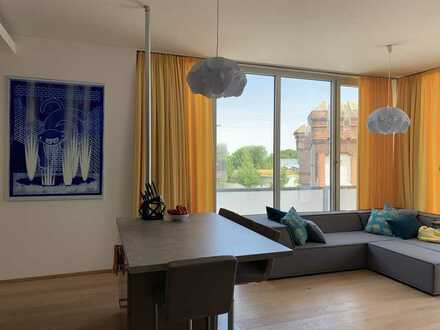 Schöne 2-Raum-Loft-Wohnung mit Balkon und EBK in Landshut